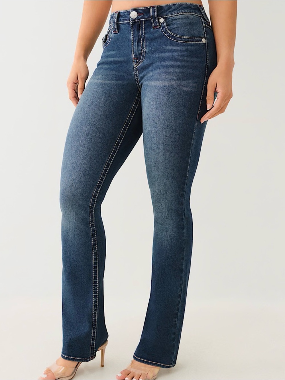 True Religion Mid Rise Bootcut Jeans - Picture 10 of 10